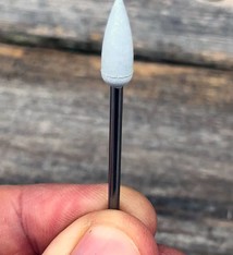 EVE Abrasives ST4280 = Mounted Silicone Point 5.5x15mm Coarse White (Pkg of 5)