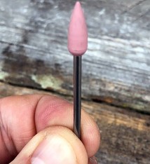 EVE Abrasives ST4283 = Mounted Silicone Point 5.5x15mm Extra Fine Pink (Pkg of 5)