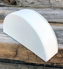 DBR6236 = LEATHERETTE BRACELET/WATCH HALF ROUND DISPLAY