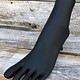 DIS9022B = FOOT DISPLAY POLYSTYRENE BLACK FOR ANKLETS/TOE RINGS