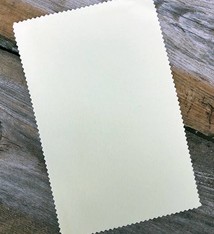 PS6501 = Sunshine Yellow Polishing Cloth 7-1/2'' x 5''  (Pkg of 3)