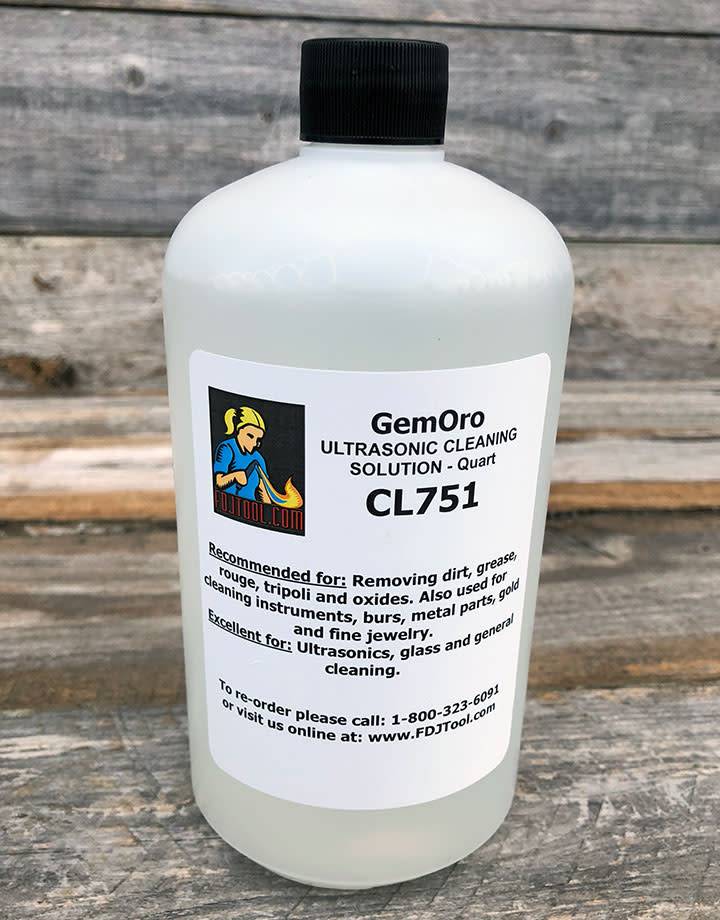 CL751 = Gem-Oro Ultrasonic Soap 1qt