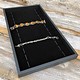 DBR1640 = Black Value Velvet Bracelet or Watch Tray Insert with 12 Elastic Bands