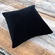 DIS1130 = Black Velvet Pillow for Watches or Bracelets 3''x3'' (Pkg of 5)