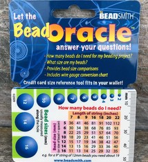 GA2605 = BEAD ORACLE BEADING INFORMATION CARD