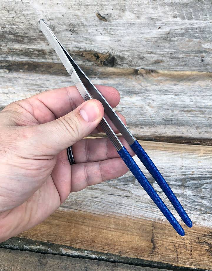 TW956 = Steam Tweezer 8'' with Rubber Tips