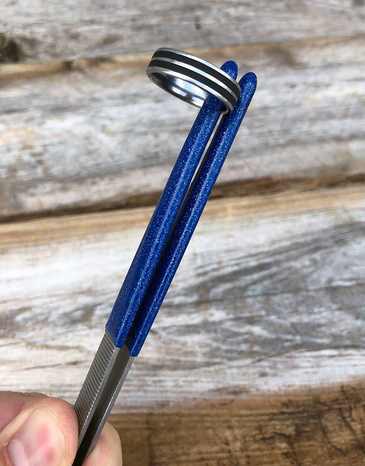 TW956 = Steam Tweezer 8'' with Rubber Tips