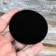 DIS1315 = Black Value Velvet Round Display Pad 3'' (Pkg of 3)