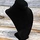 DCH1893 = Black Velvet Necklace Bust 7''H