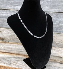 DCH1868 = Black Value Velvet Necklace Display 14-1/4''H x 9-1/2''W