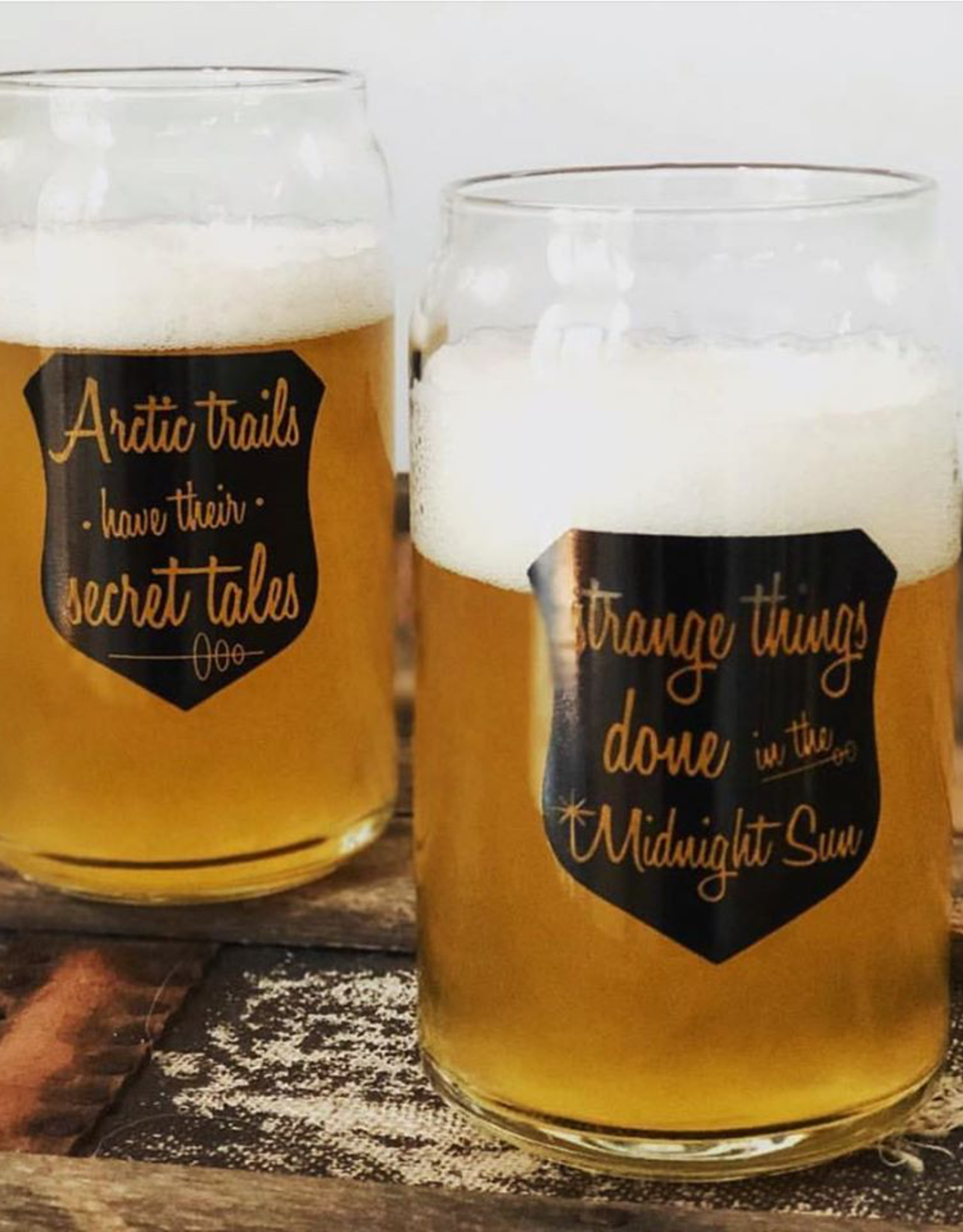 Arctic Trails Beer Glass