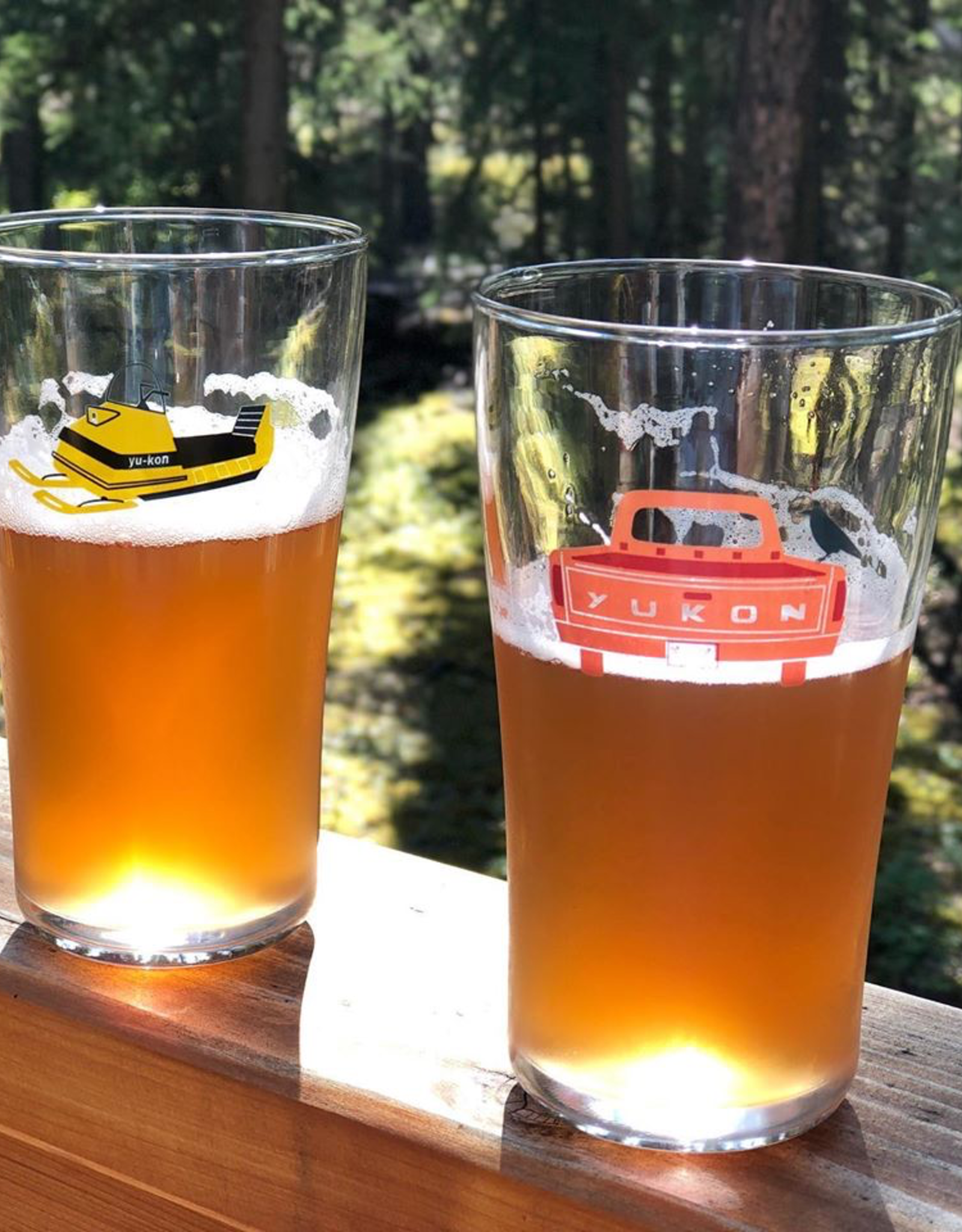 Yukon Truck Beer Glass