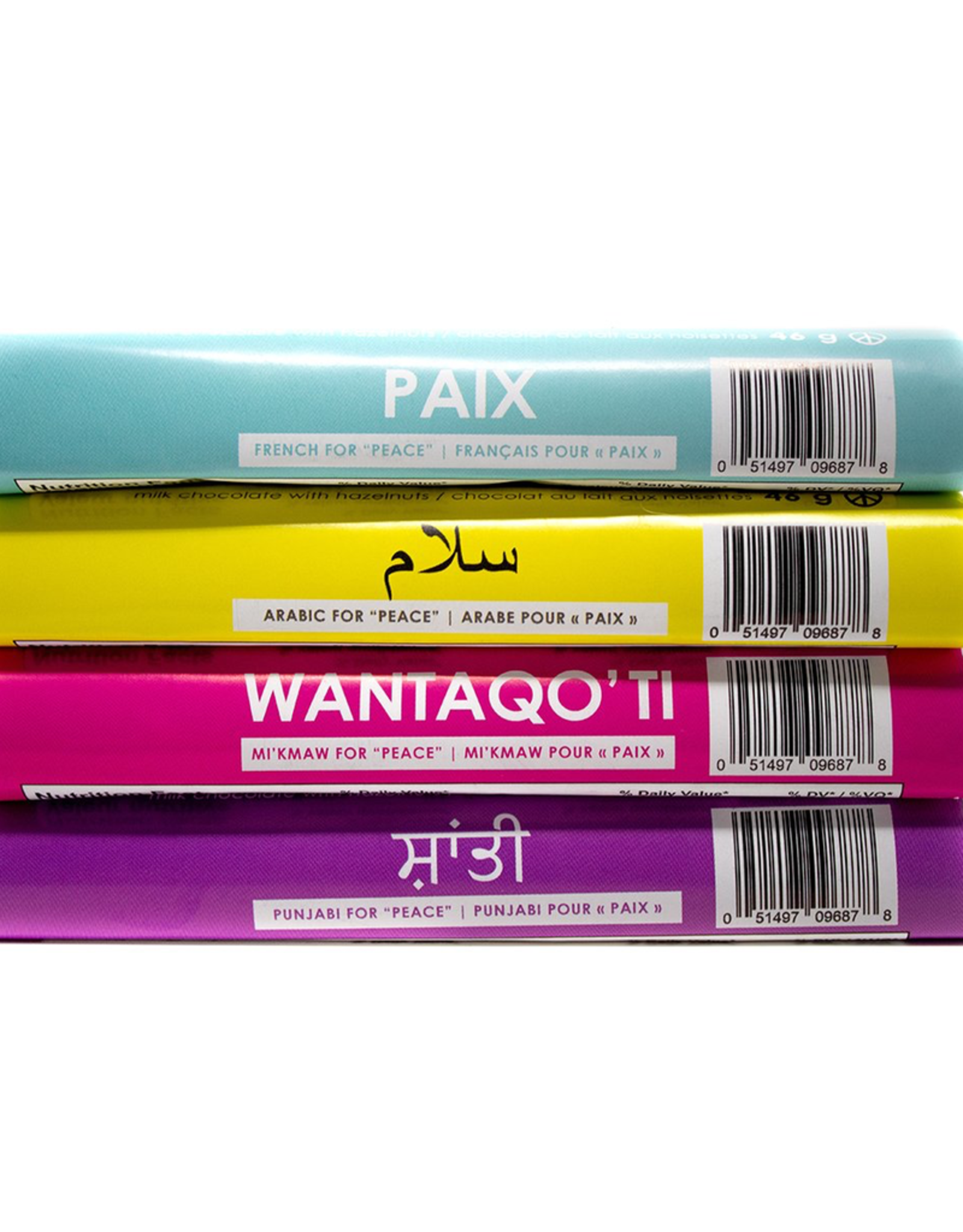 Peace Bar-Small Assorted May Contain Nuts