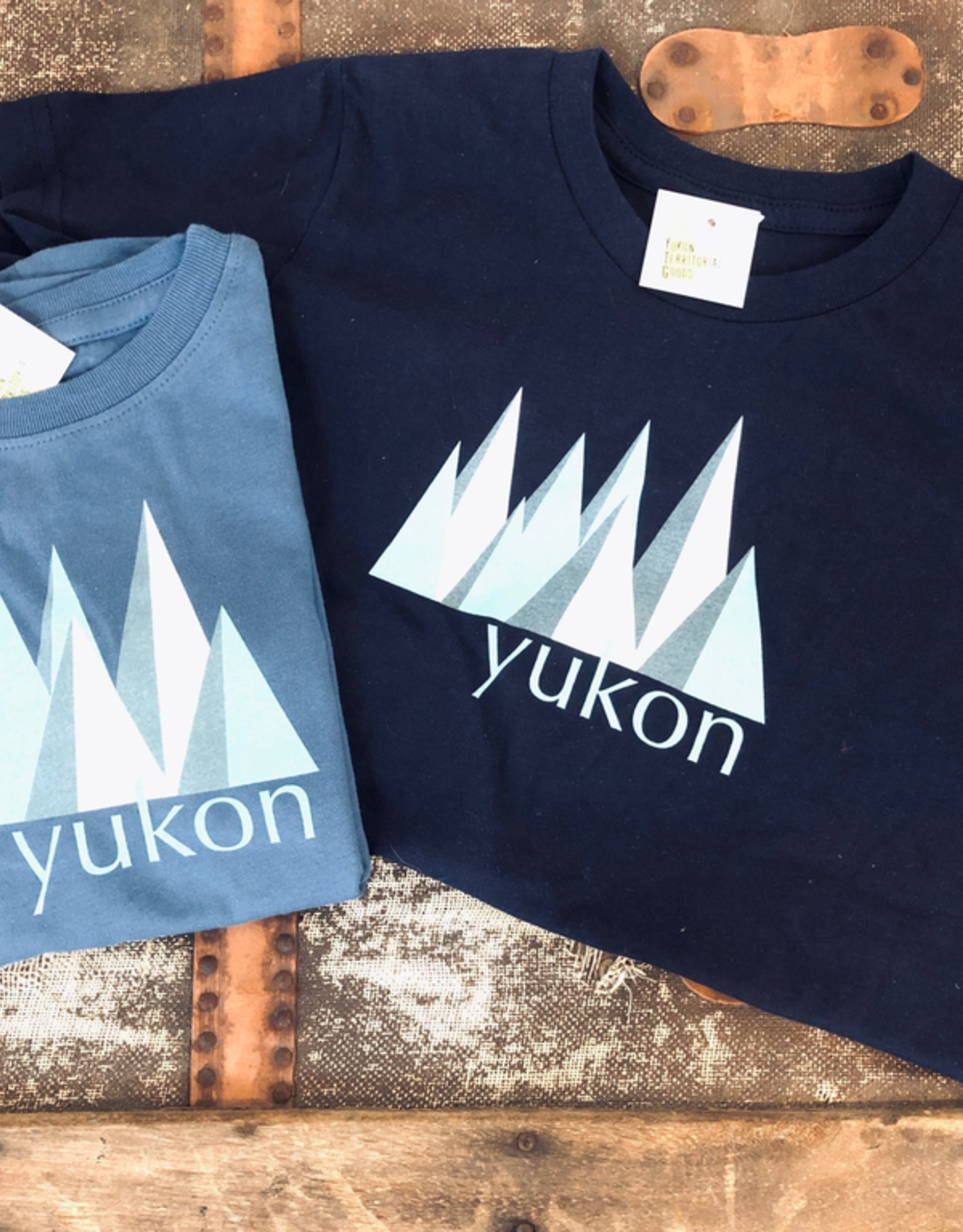 Kids Yukon Blue Mountain T-shirt