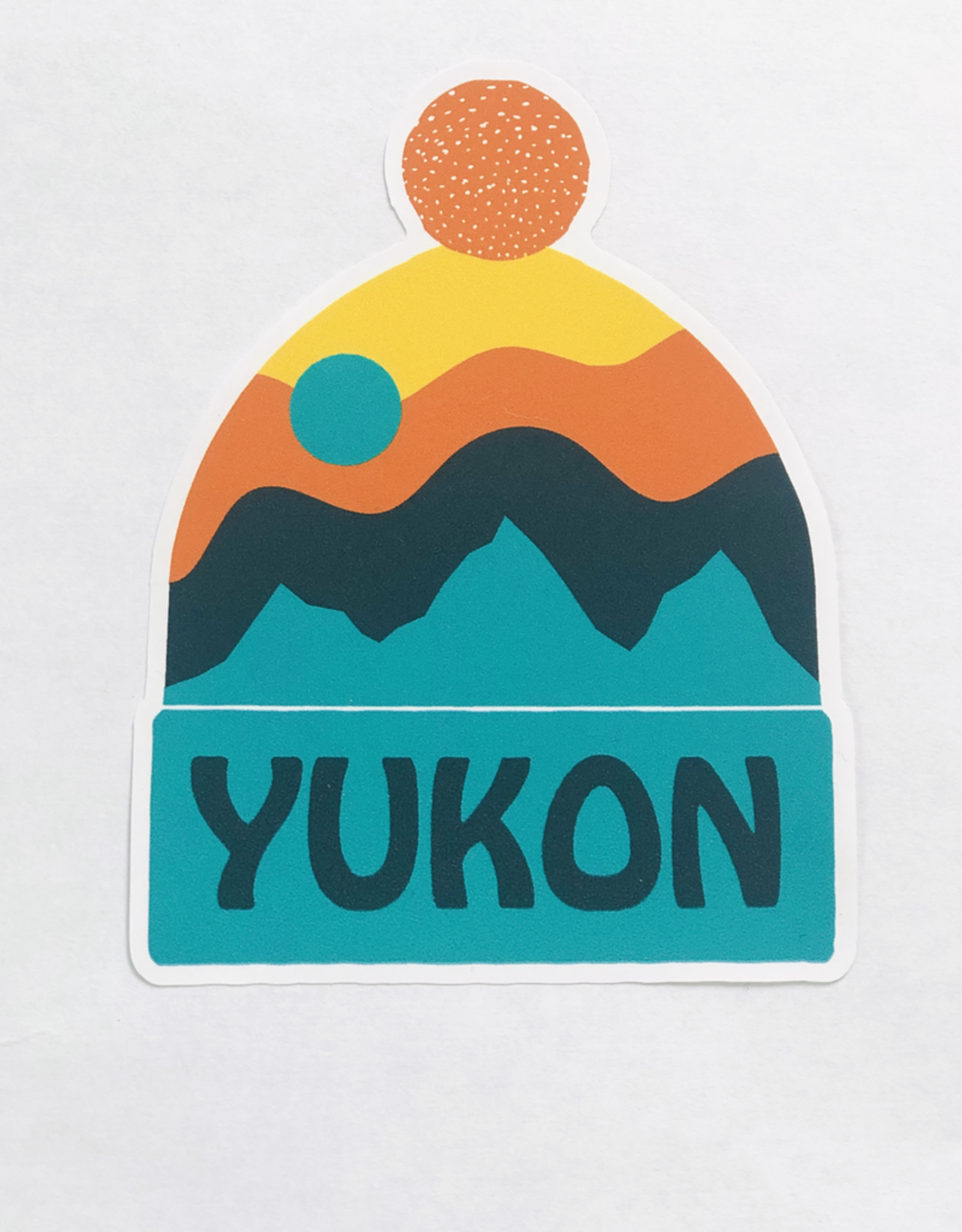 Yukon Toque Sticker