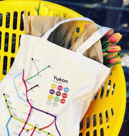 Yukon Route Map Tote