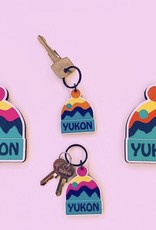Yukon Toque Keychain-Orange