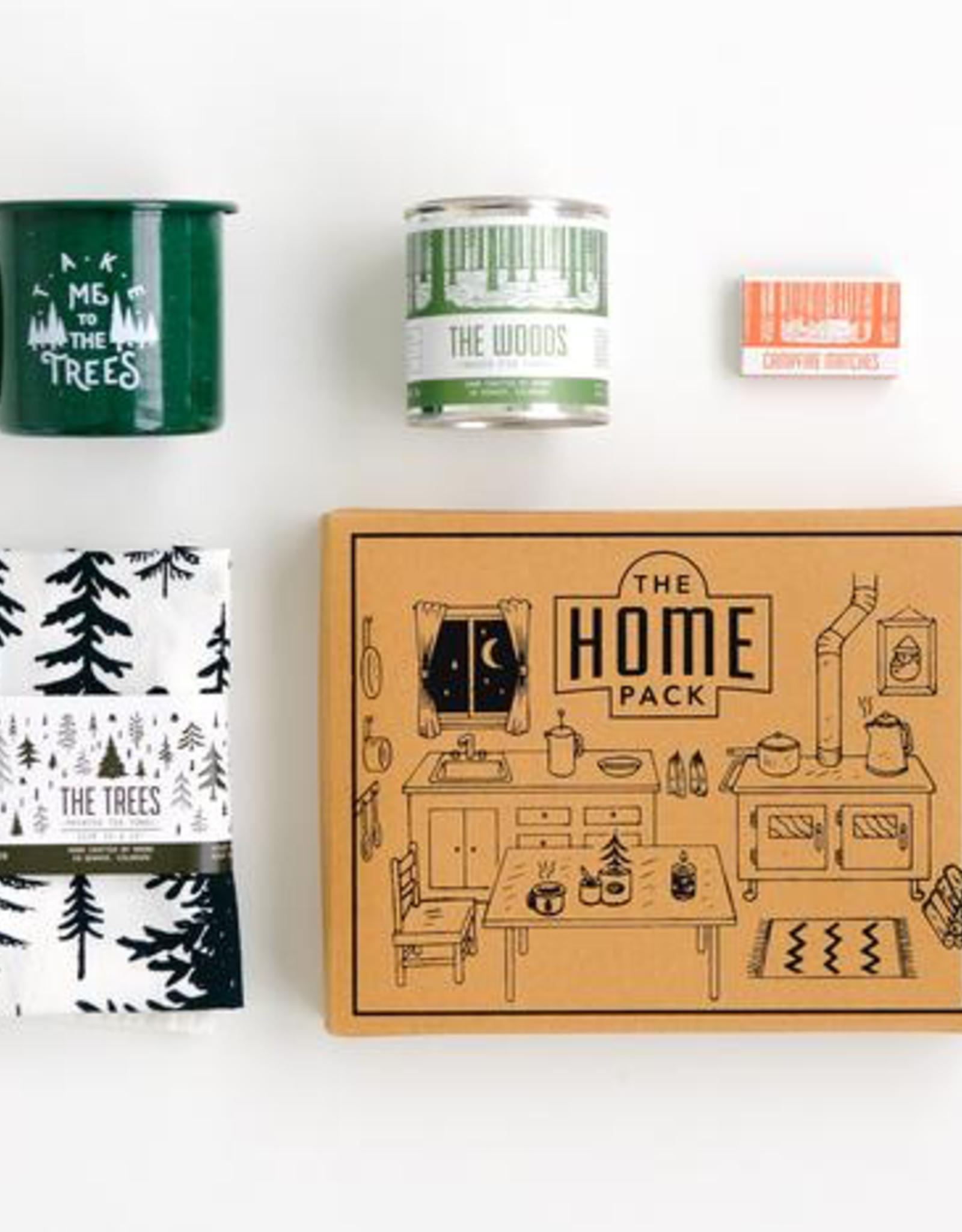 Home Pack-Campfire-Camping Gear-Trees