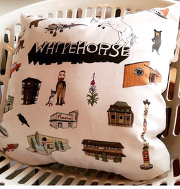 Whitehorse Landmarks Pillow