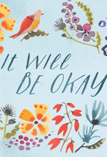 Floral Encouragement Card