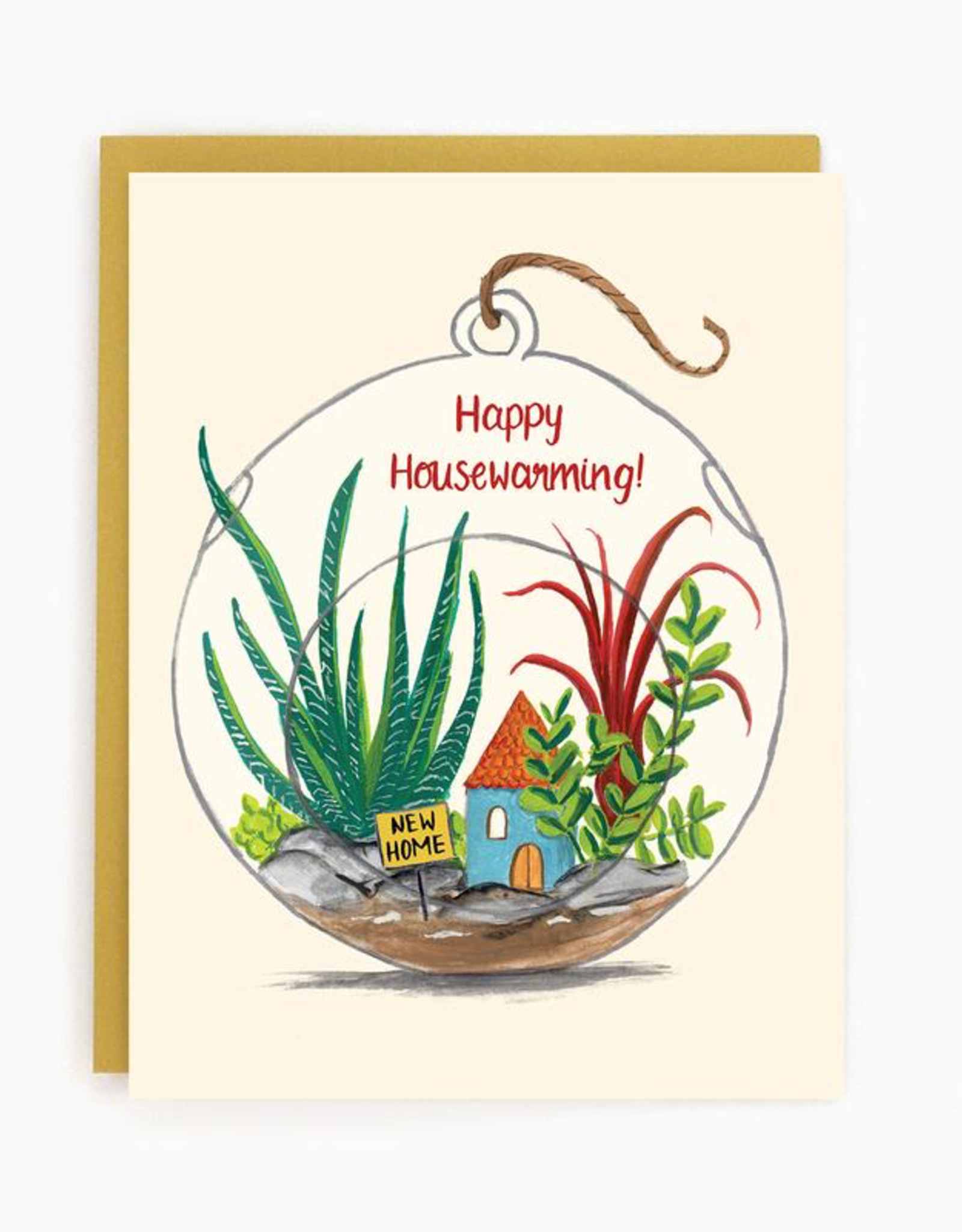 New Home Terrarium Card
