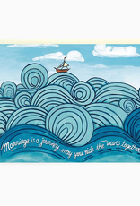 Waves Wedding Card