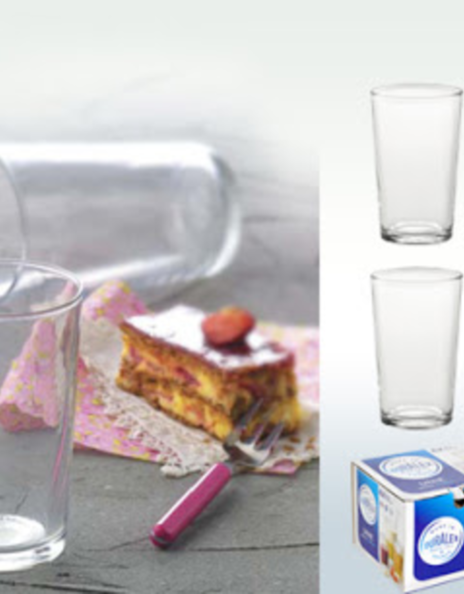 Duralex Unie Clear Glass Tumbler-200ml-Set 6