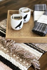 Denman Grid Napkin-Set 2