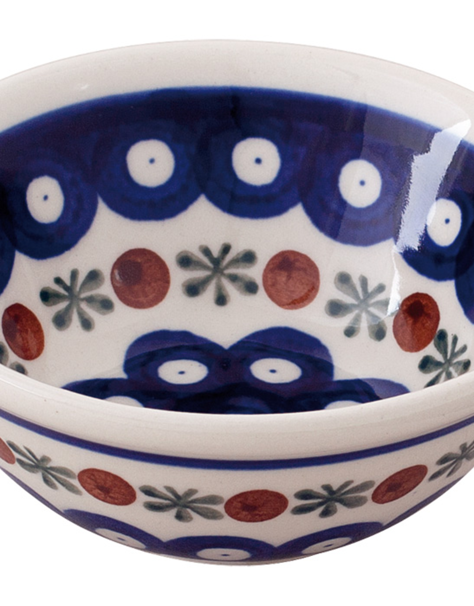 Ceramic Shaving Soap Bowl-Dark Pattern