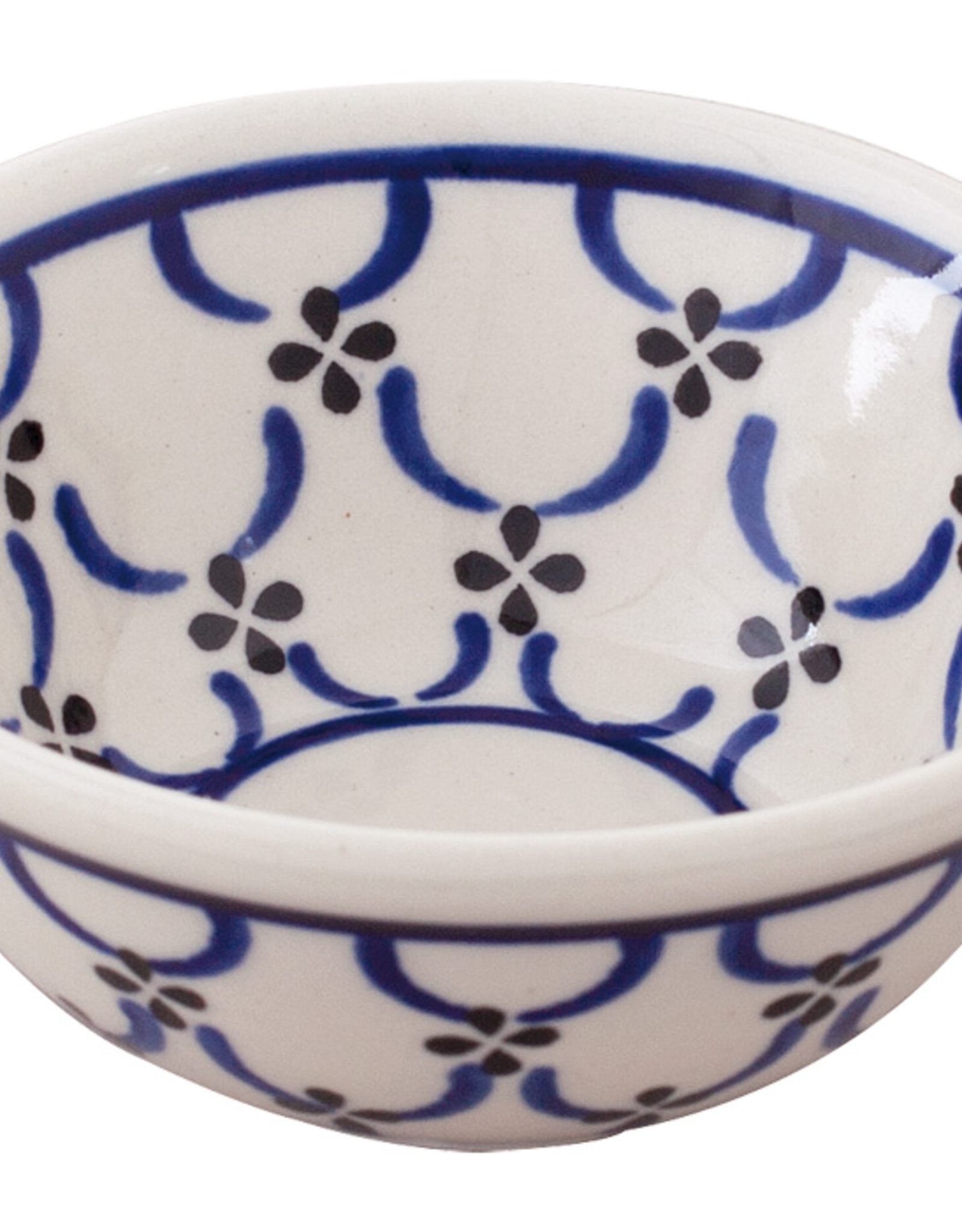 Ceramic Shaving Soap Bowl-Light Pattern