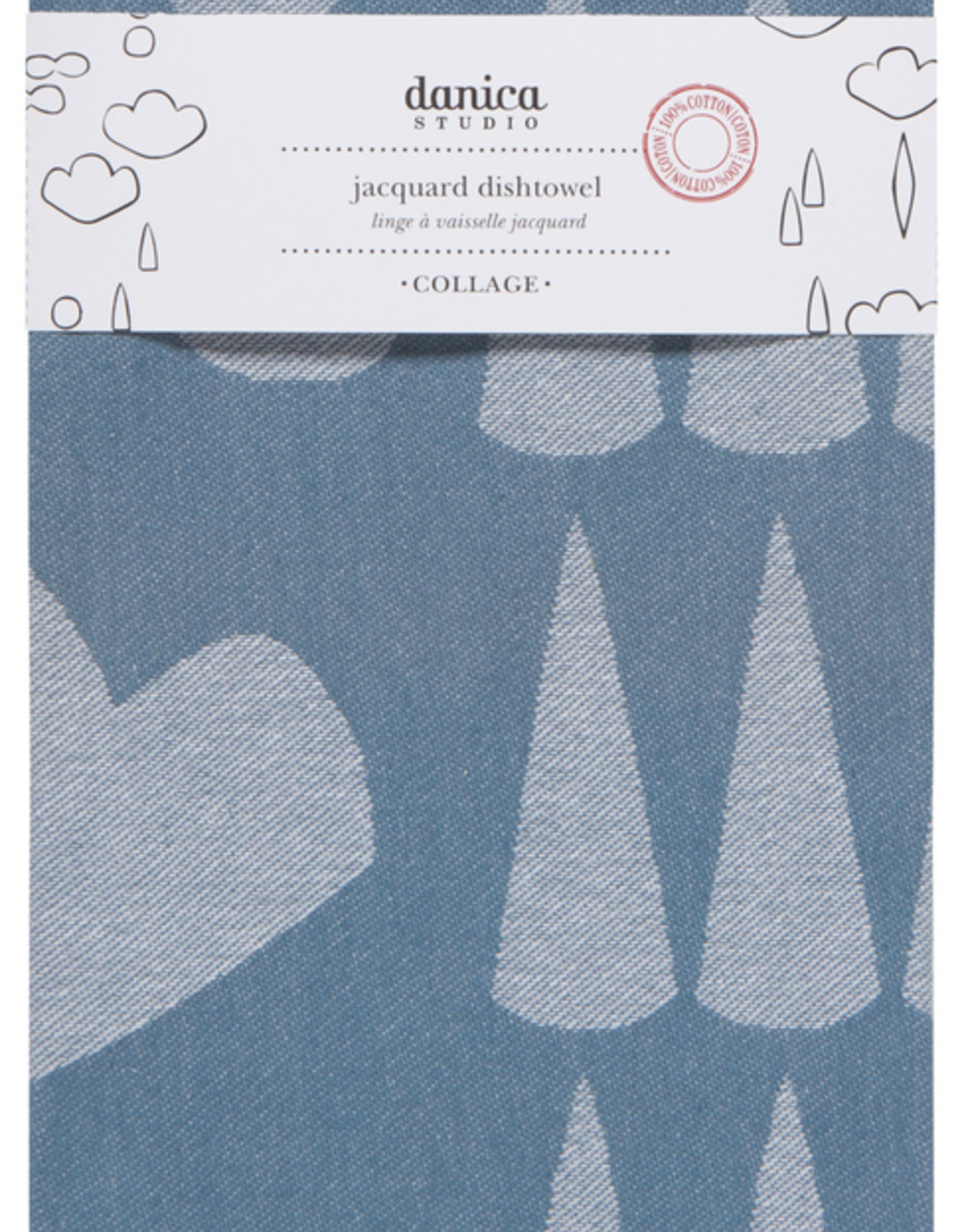Collage Tea Towel