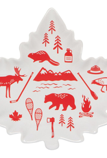 O Canada Shaped Dish
