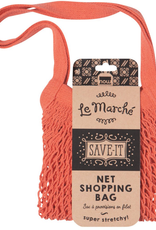 Le Marche Shopping Bag-Coral