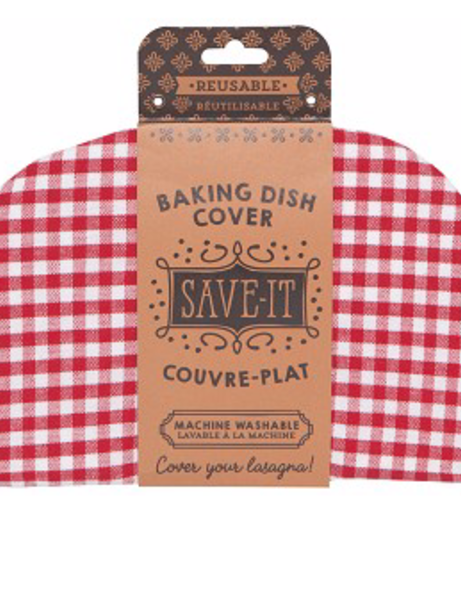 Baking Dish Cover Gingham