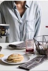 Denman Grid Napkin-Set 2