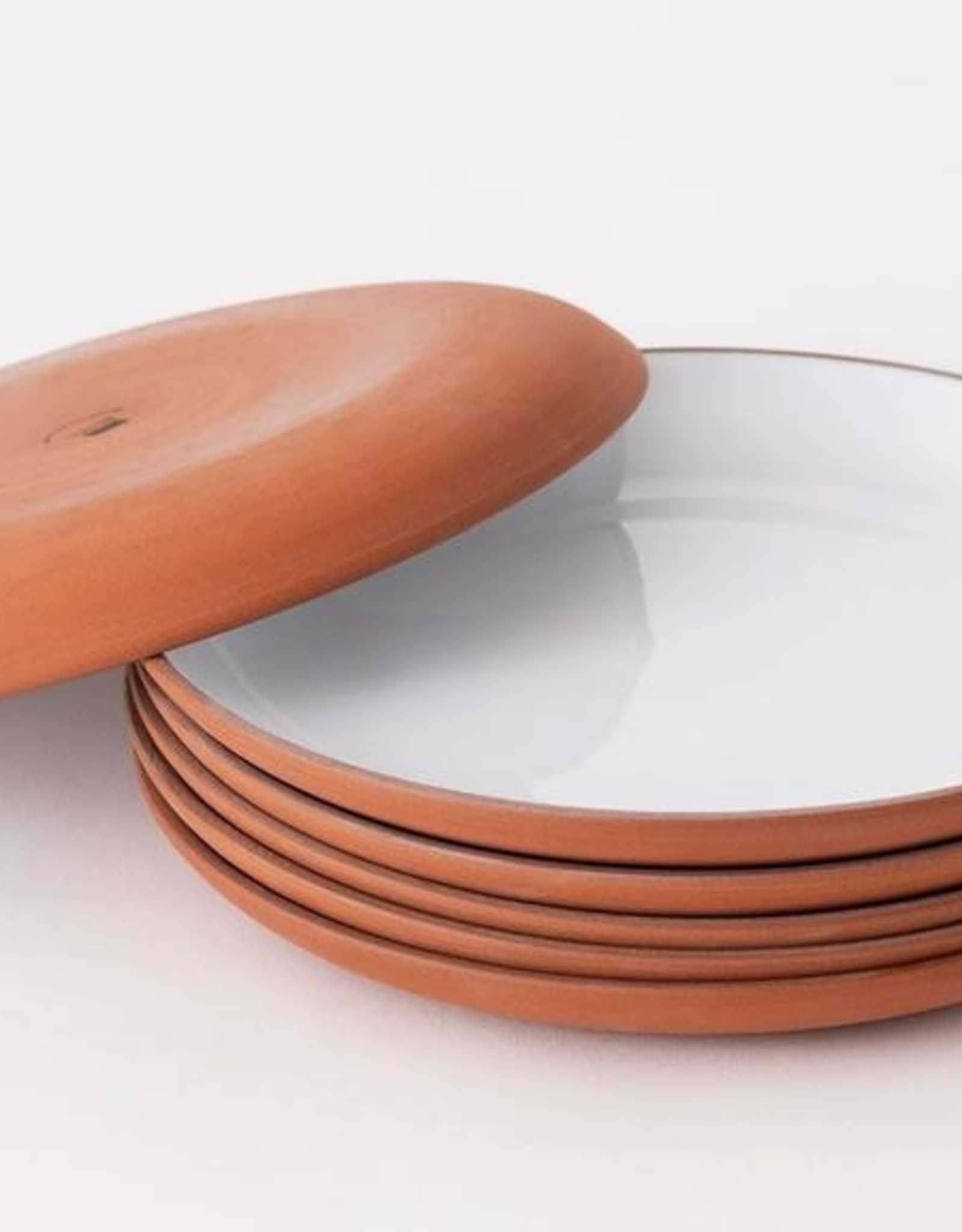 Garrido Stoneware Side Plate-Red