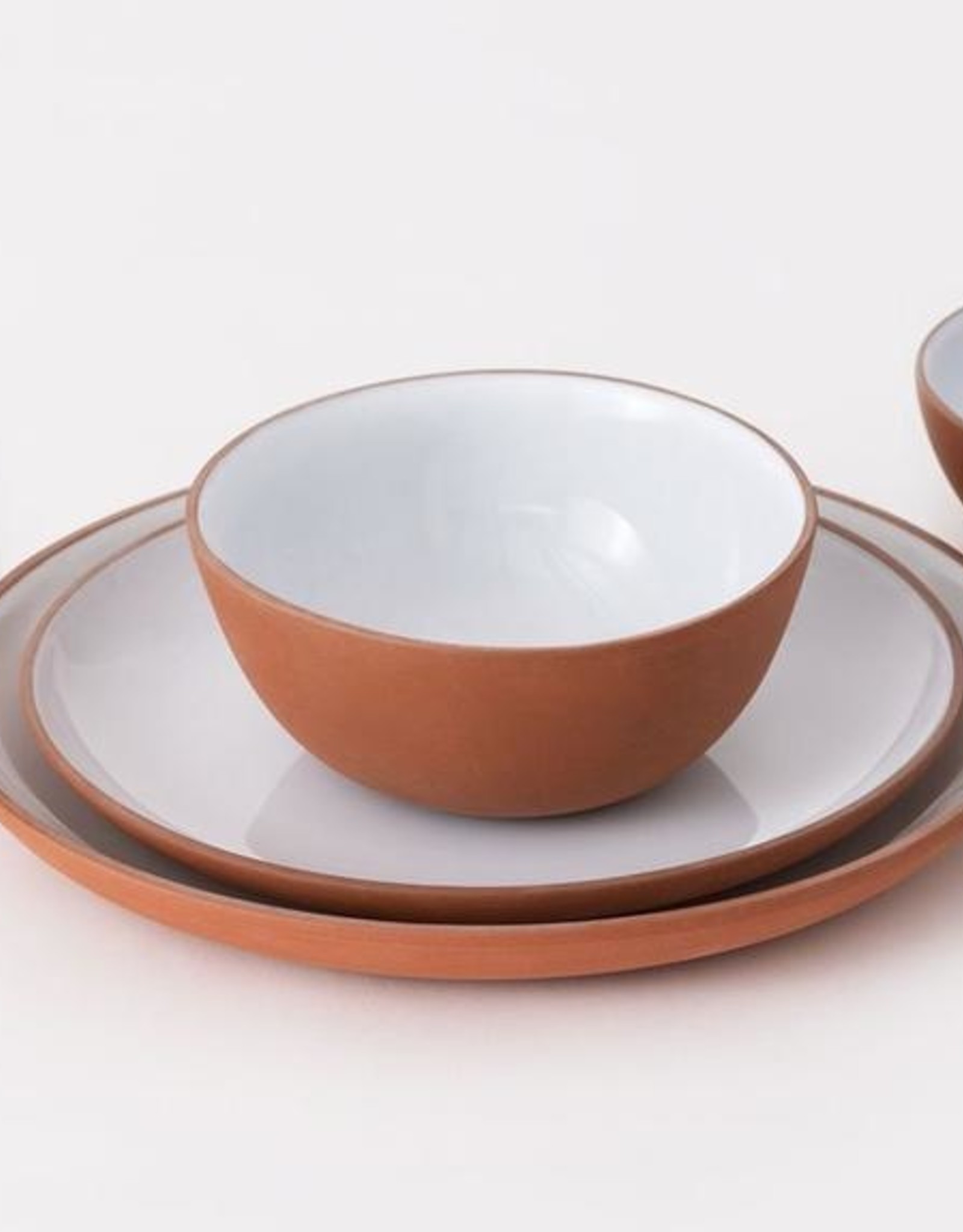 Garrido Stoneware Side Plate-Red