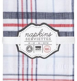 Seersucker Napkins-Set 4