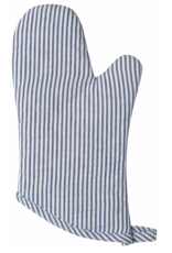 Classic Seersucker Oven Mitt-Single