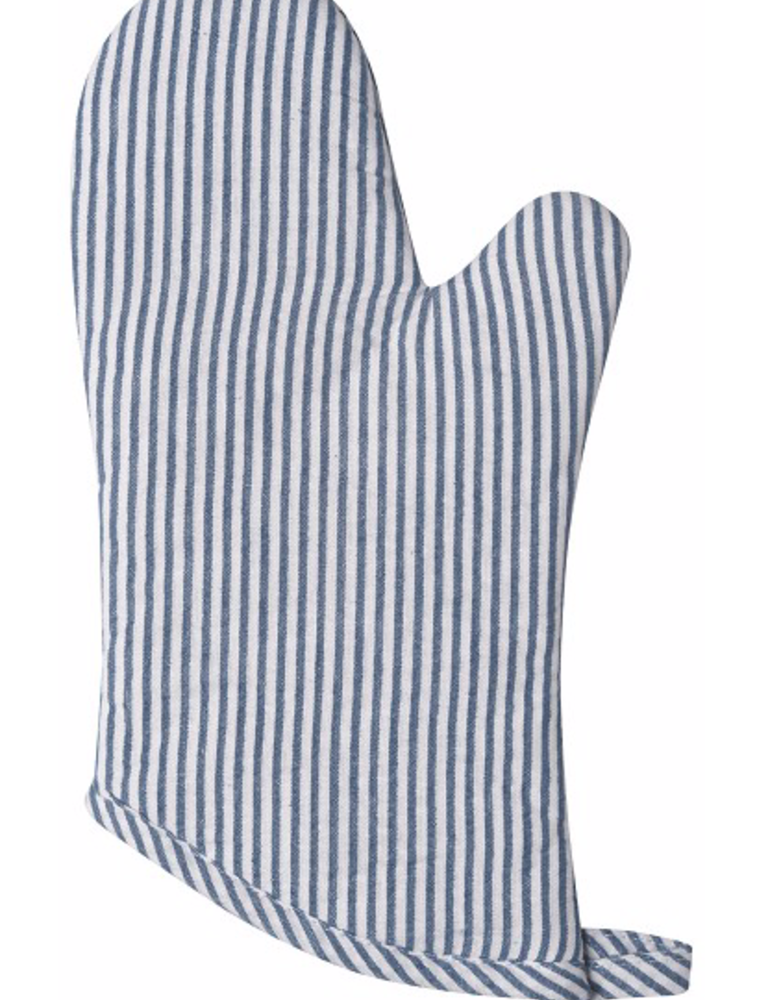 Classic Seersucker Oven Mitt-Single