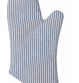 Classic Seersucker Oven Mitt-Single