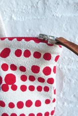 Hilary Barkcloth Tote - Red