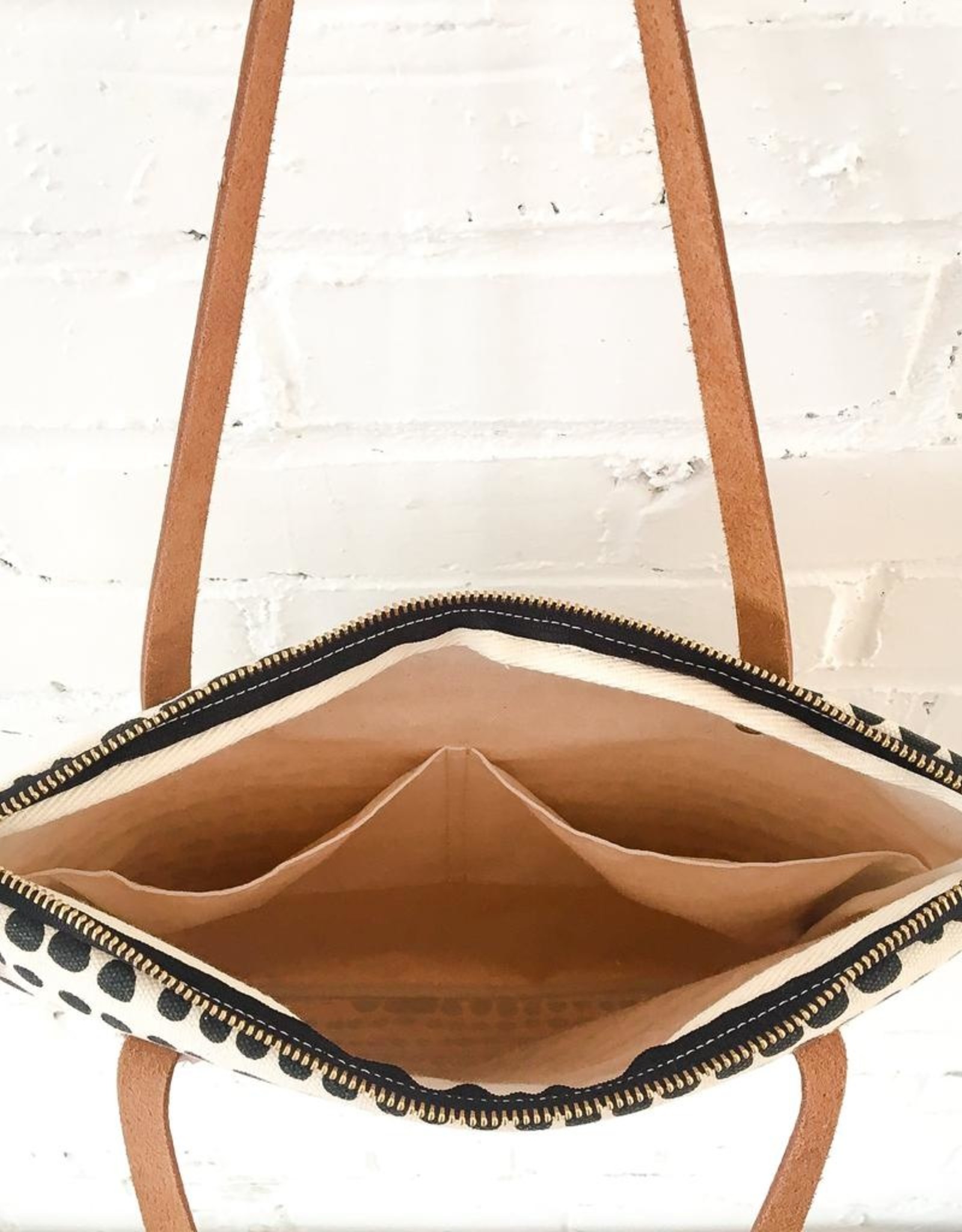 Heavy Canvas Hilary Tote - Black