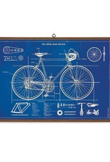 Vintage Style School Chart - Bicyle Blueprint