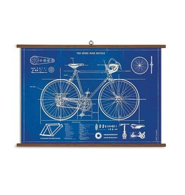 Vintage Style School Chart - Bicyle Blueprint