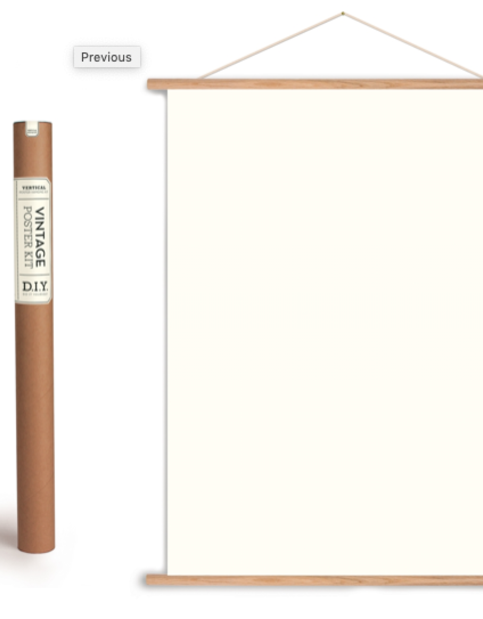 DIY Poster Hanging Kit - Vertical