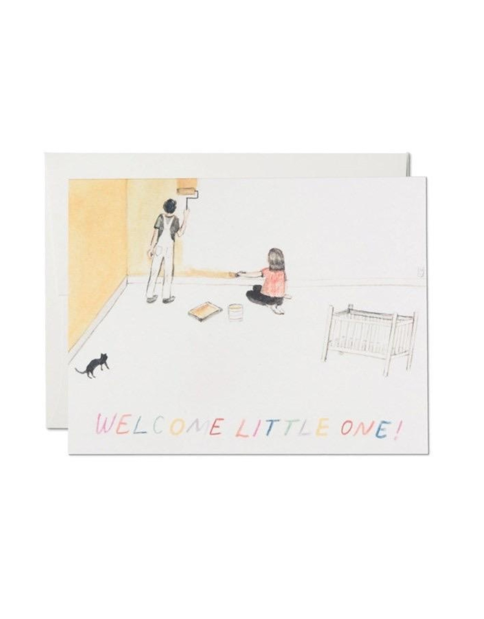Baby's Room Baby Card