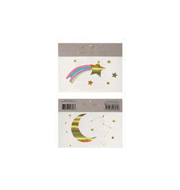Rainbow & Shooting Star Tattoos