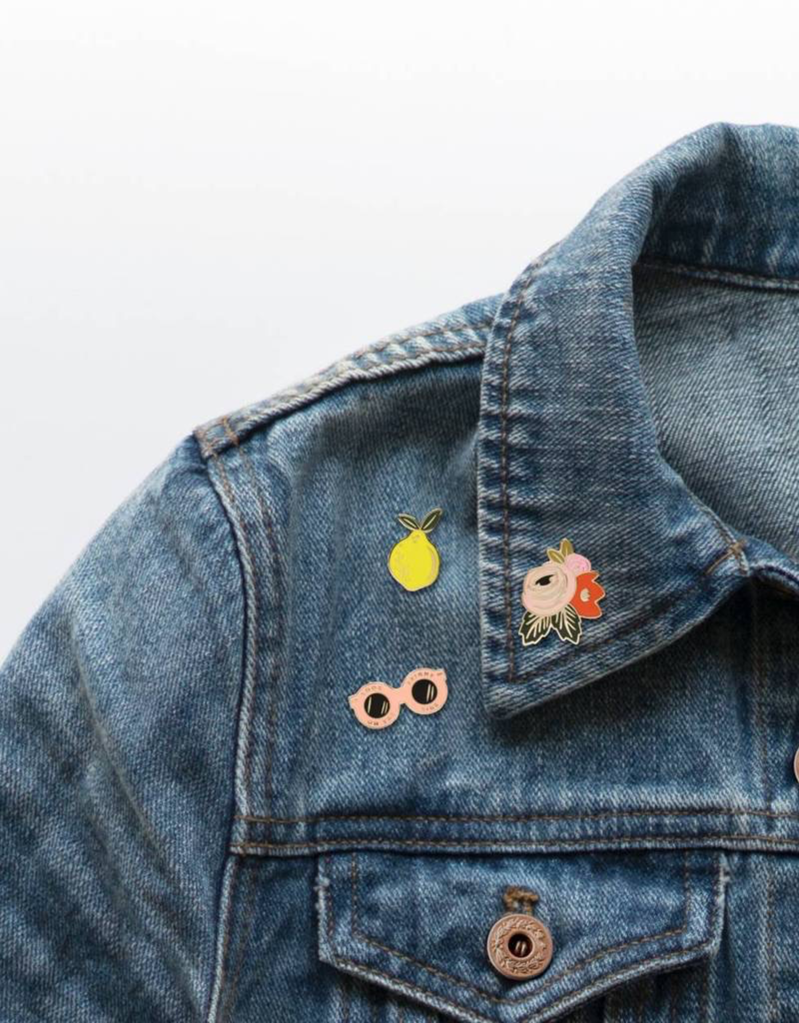 Lemon Enamel Pin