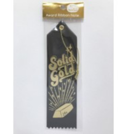 Solid Gold Ribbon